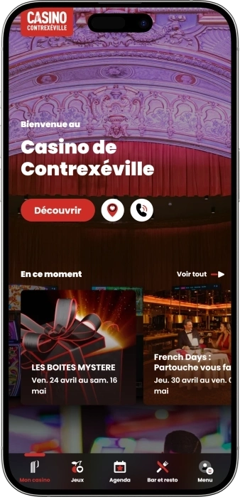 Application Casino de Contrexéville